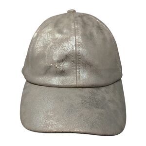 C Strapback Hat Tan One Size Adjustable Lightweight 6 Panel Blank